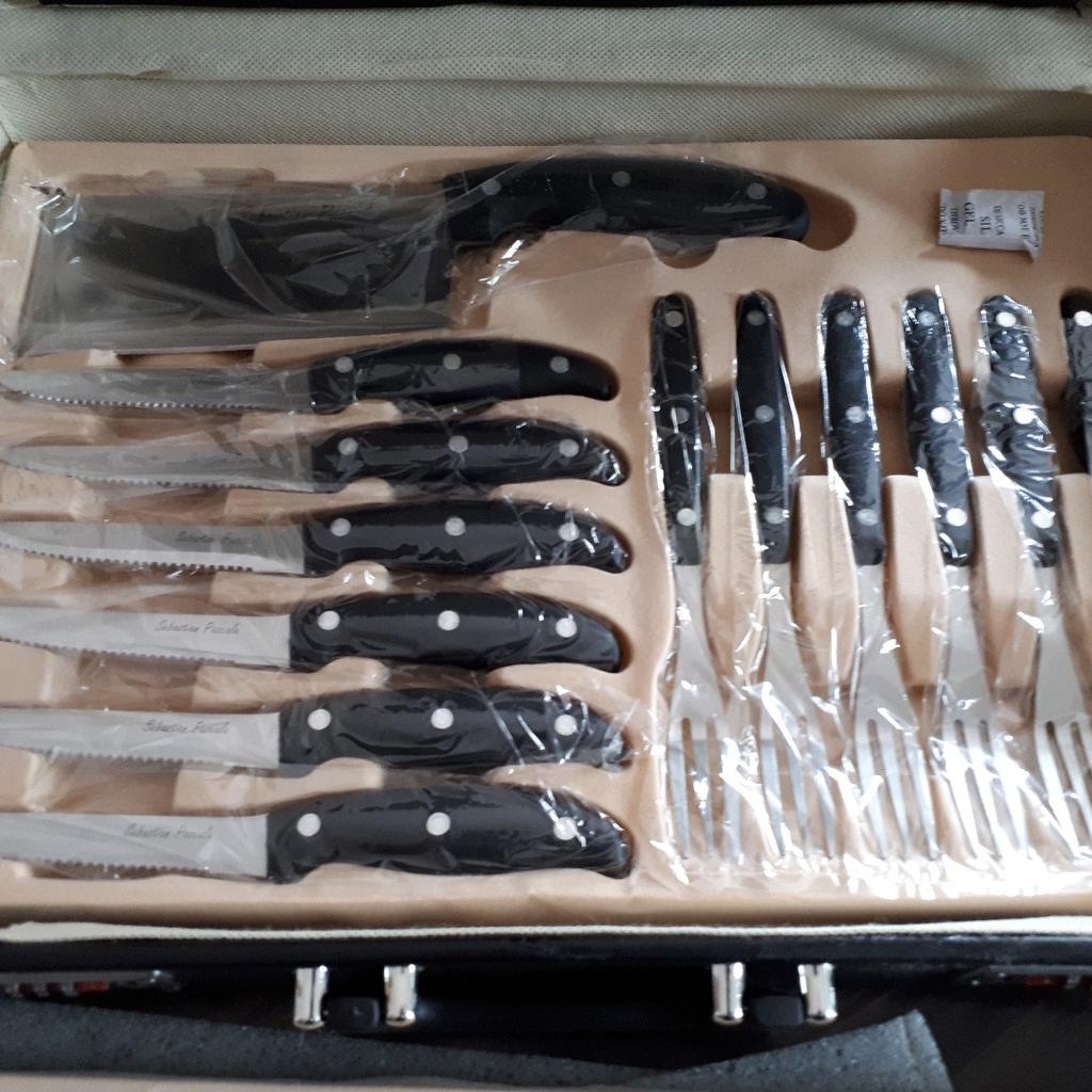 Chef knife set in briefcase in WN6 Wigan for £40.00 for sale Shpock