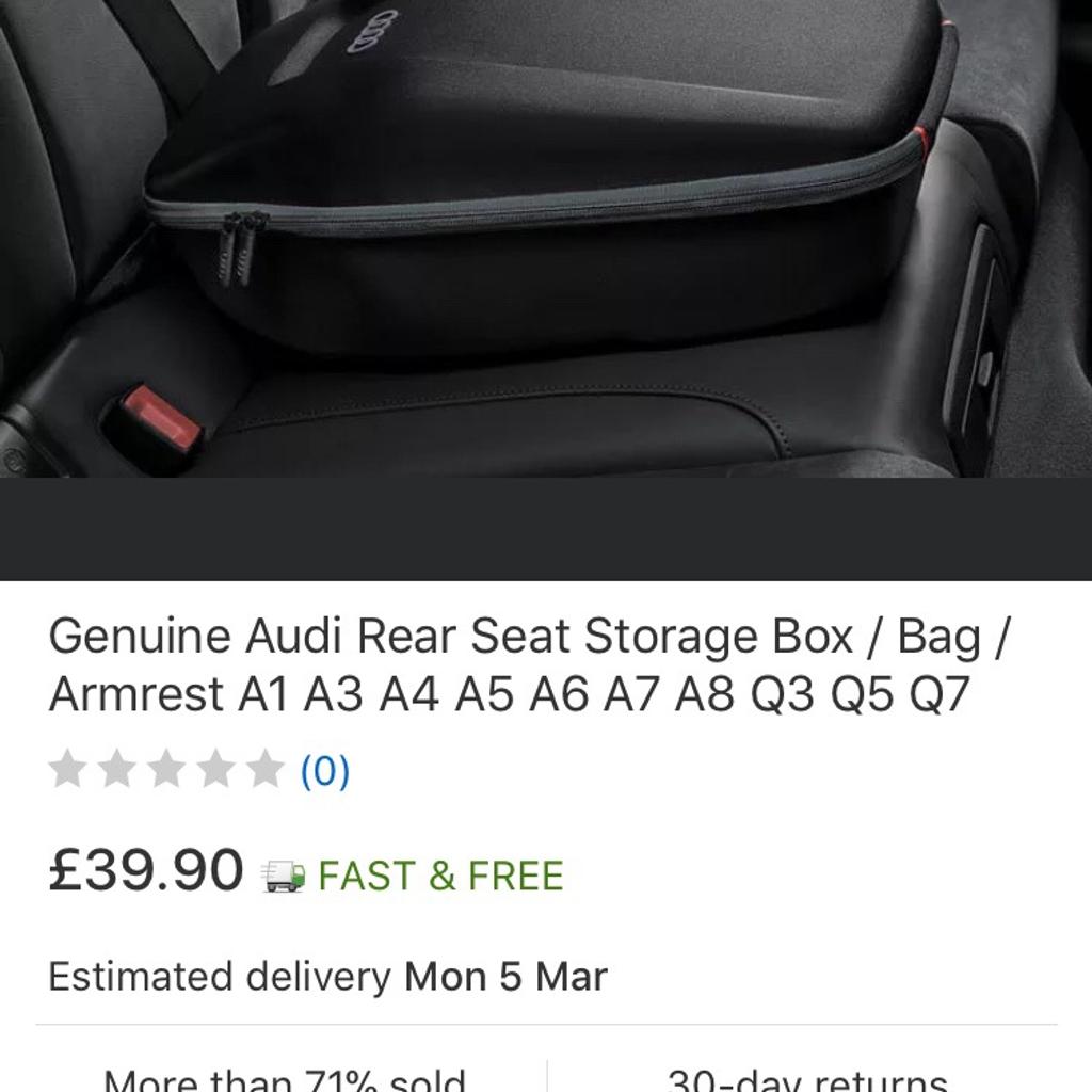 Audi rear seat storage box in WR5 Wychavon for £20.00 for sale Shpock