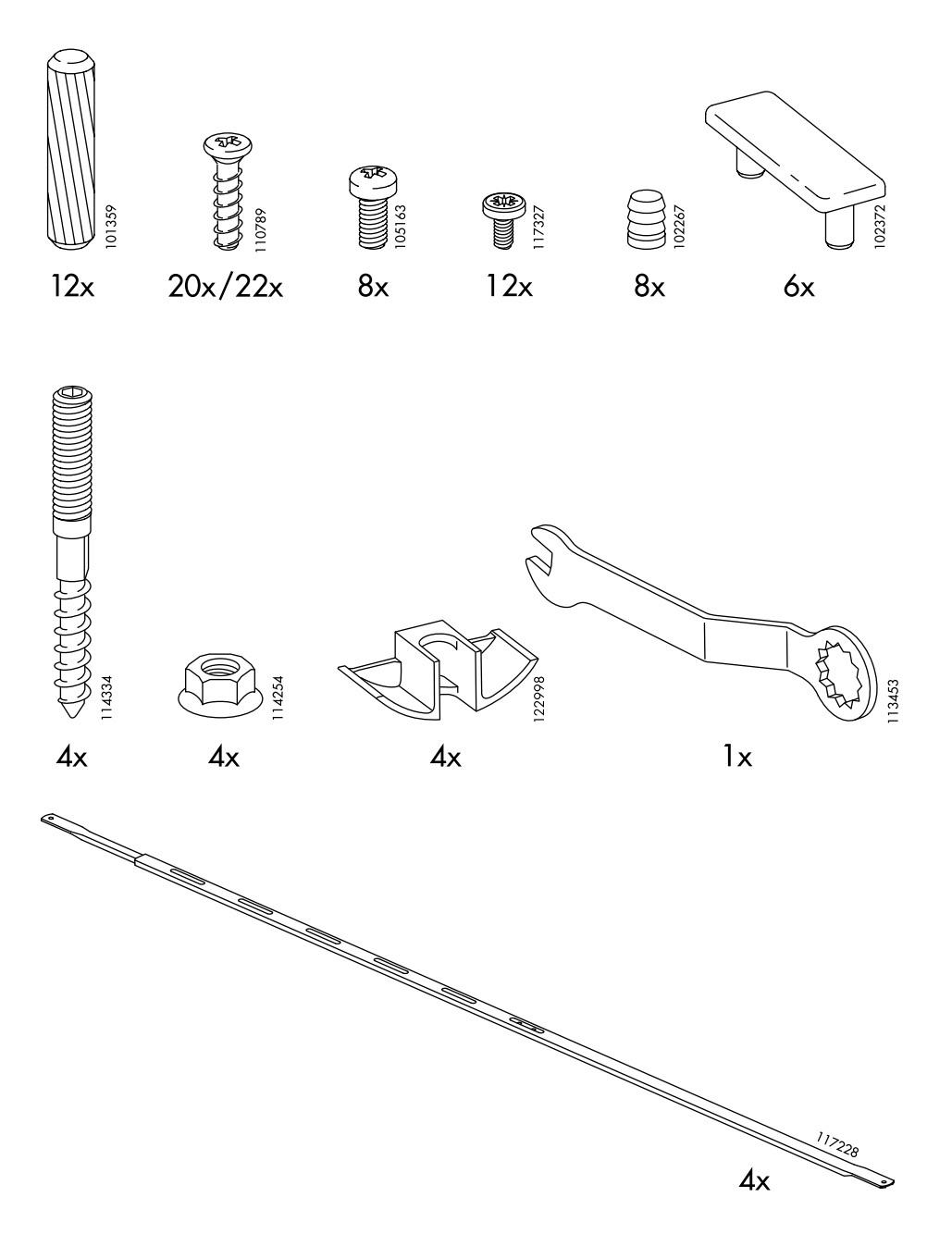 New unpacked IKEA Malm side frames and access in N1C London für 50,00