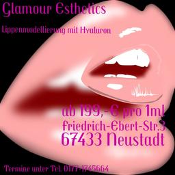 Lippenmodellierung mit Hyaluron

ERÖFFNUNGSANGEBOT

1ml für 199,-€

Termine unter Tel. 0177-1745664