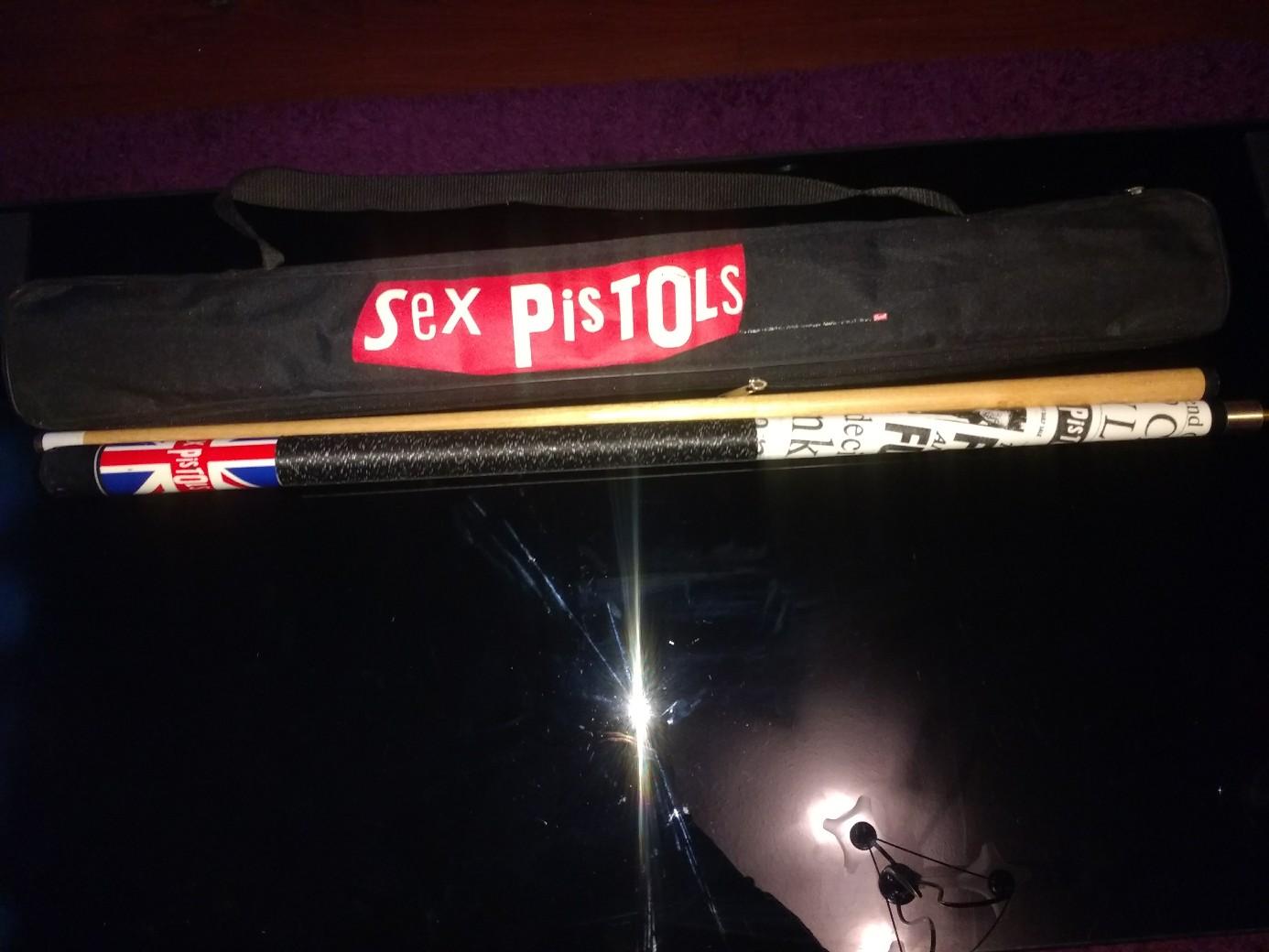 Sex Pistols Pool Cue With Sex Pistols Case In Wv14 Sandwell For £2500 For Sale Shpock 7653