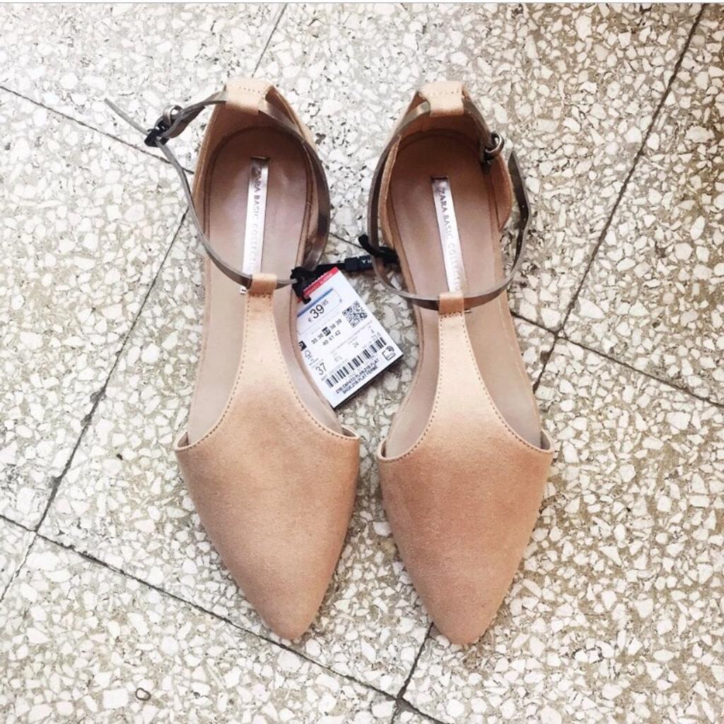 Ballerine on sale dorate zara