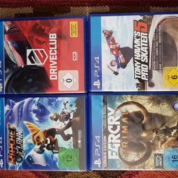 Farcry Primal
Ratchet and Clank
Driveclub
Tony Hawks Pro Skater 5

Ohne Kratzer