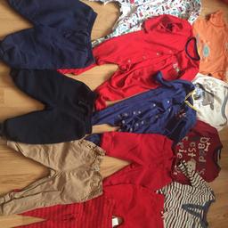 Baby boys clothes bundle all in very good condition size 6-9 months £10 collection only unable to deliver