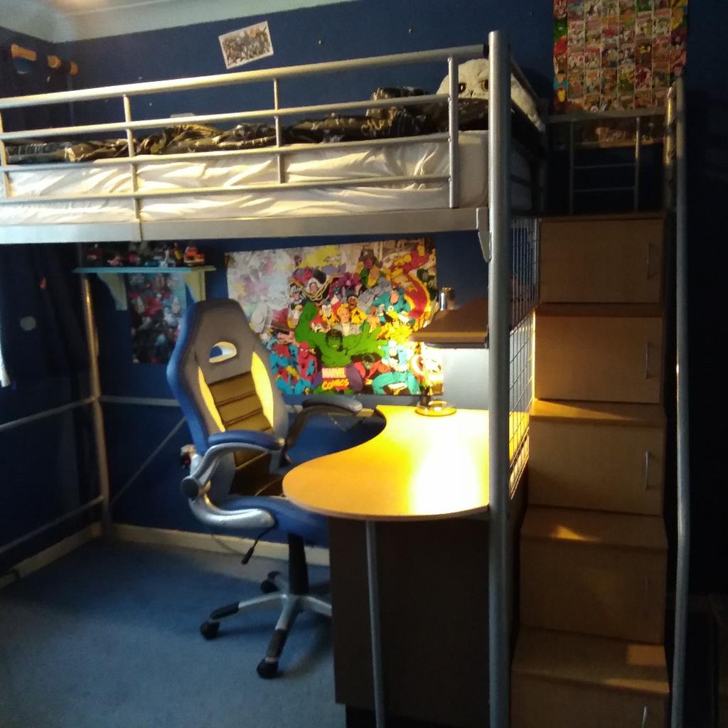 High sleeper Hyder storage bed in ME8 Gillingham für 200,00 £ zum