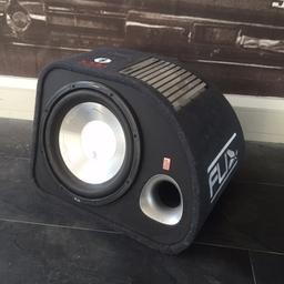 See pictures for dimensions on speaker, good working order. Collection only as it's quite heavy and delicate. 
See pic for scratch on speaker

Can deliver locally (Bicester/Oxford/Aylesbury) for free