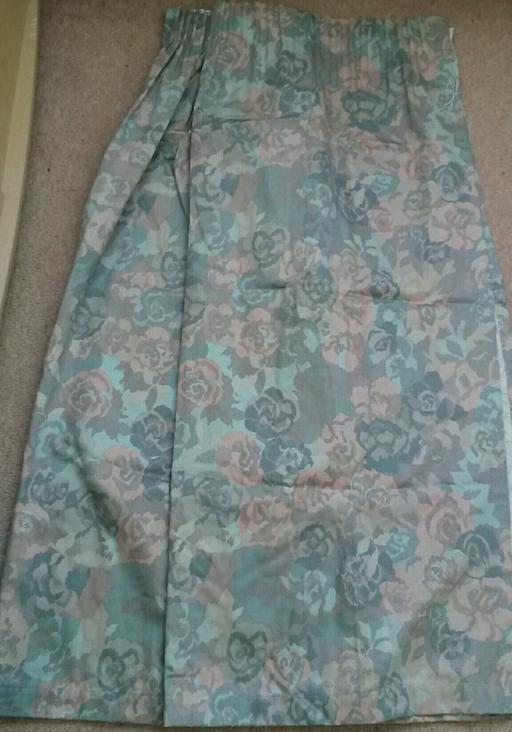 Buy & Sell West Yorkshire Kirklees - Photos for Floral print curtains orange & green