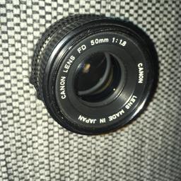 Canon Lens FD 50 mm 1:1.8

Leichte gebrauchsspuren
Wurde bisher mit der Analogen Kamera: Canon AE-1 program genutzt 

Versand möglich 

Schau dir meine anderen Verkäufe an