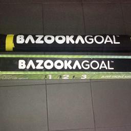 Bazooka pop up goal, goal is new just a damaged box, rrp in shops is £99.99. Selling for £50