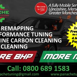 ✅OBD REMAPS & CLEAN FROM £230 (price depends on make/ model) 

✅BENCH REMAP & CLEAN FROM ONLY £250 (price depends on make/model) 

✅POPS & BANGS / HARD CUT AVAILABLE 

✅FULL DPF SOLUTIONS FROM ONLY £300! 

✅ SPEED LIMITERS REMOVED OR APPLIED 

✅VW DIESEL GATE FIX REVERSAL 

*NEW BMW F SERIES AND TRANSIT CUSTOMS NOW AVAILABLE VIA OBD NO ECU REMOVAL NEEDED!! 

💳 Credit/Debit cards accepted 
💰 Pay over 4 months with our payment plan, no credit checks!!💰
