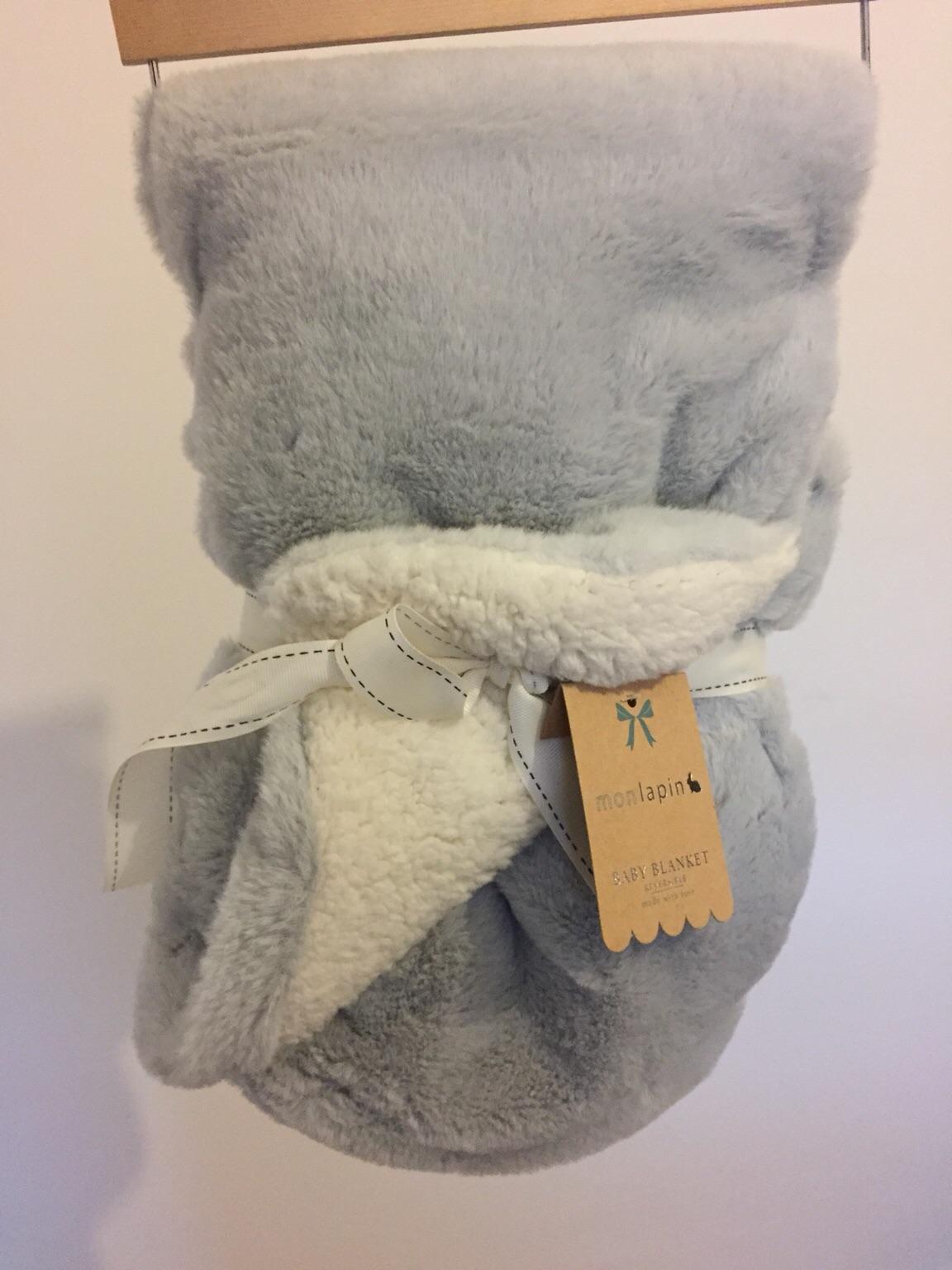Mon Lapin Luxury Reversible Baby Blanket NEW in SE22 Southwark for £10.