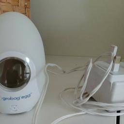 Grobag egg babies room thermometer, changing colours, vgc