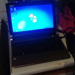 Acer aspire one netbook for sale in good condition u can connect to WiFi I haven't had a problem with it need it gone quickly hence the price £80 ovno no time wasters comes with battery and charger