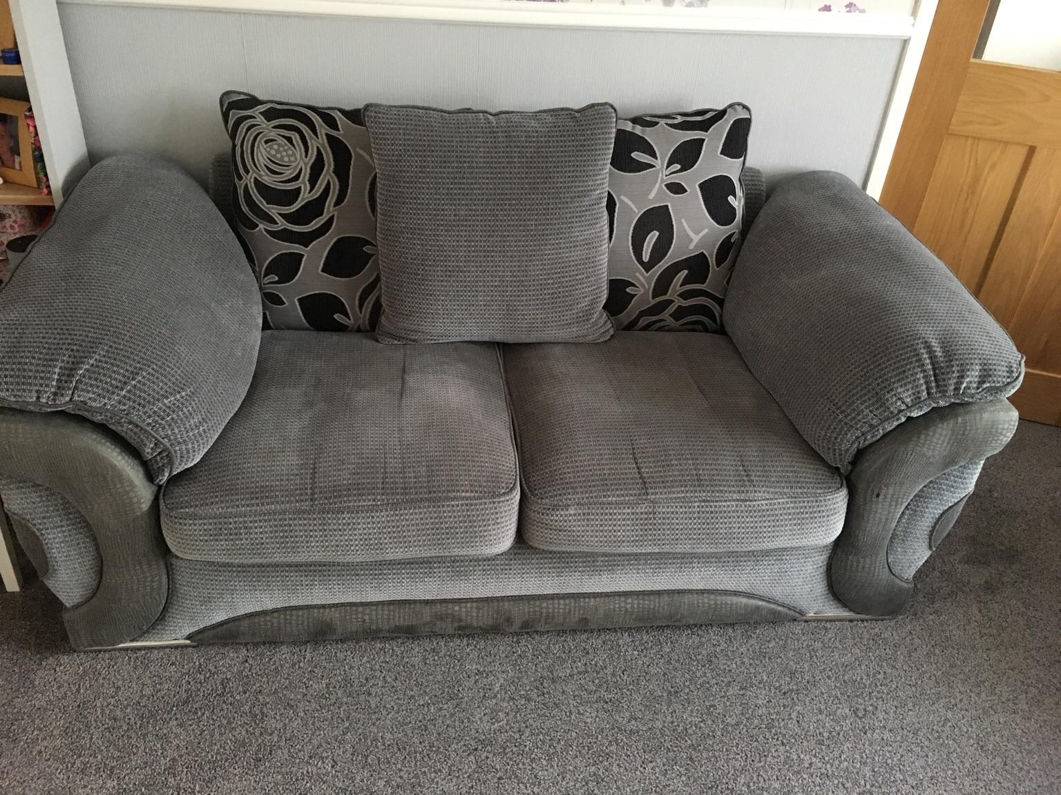 Sofology Serena 2 x two seater sofa sofas in Long Lee for