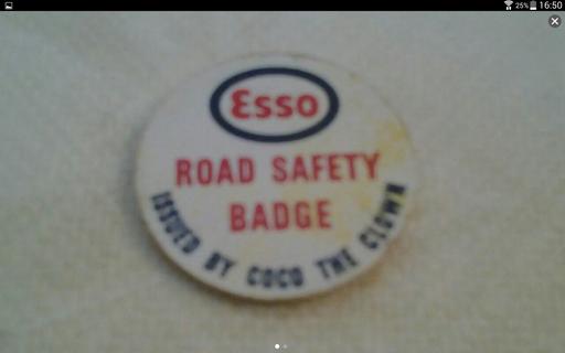 Vehicles West Midlands Birmingham - Photos for Vintage esso road safety badge