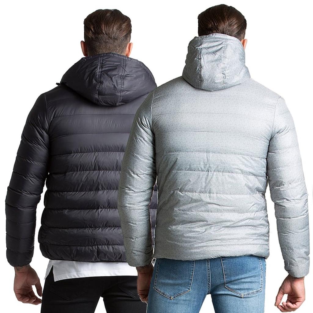 Kwd stretford reversible hot sale puffer jacket