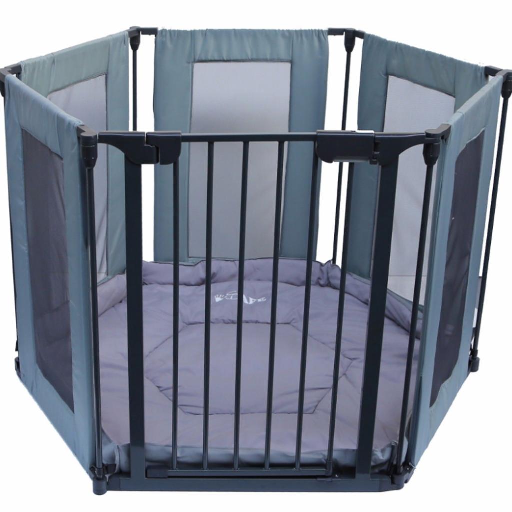 Isafe fabric metal 3 in hot sale 1 playpen