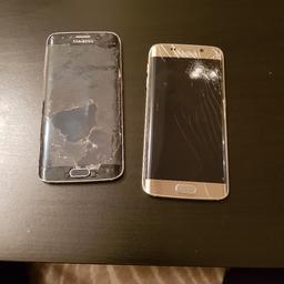 Verkaufe zwei defekte Samsung galaxy s6 edge beide Handy haben Display schaden und zu nur zum Teil Spender geeignet. Preis ist vb. Versand gegen Aufpreis möglich.