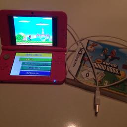 Nintendo 3DS XL
Farbe: Pink
Inkl. Ladekabel
Inkl. Super Mario
Kaum genutzt