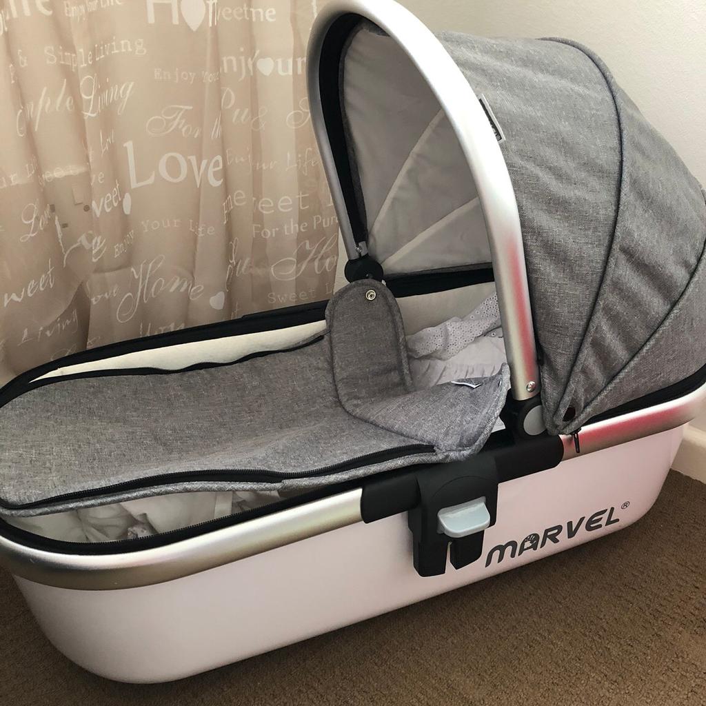 Marvel 3in1 hotsell pram dove grey