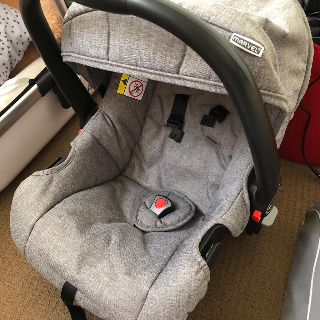 Marvel 3in1 outlet pram dove grey