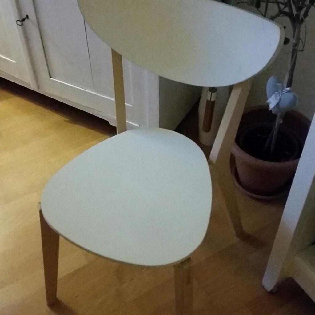 2x Ikea NORDMYRA Stühle Holzstühle weiß in 67433,67434,67435 Neustadt