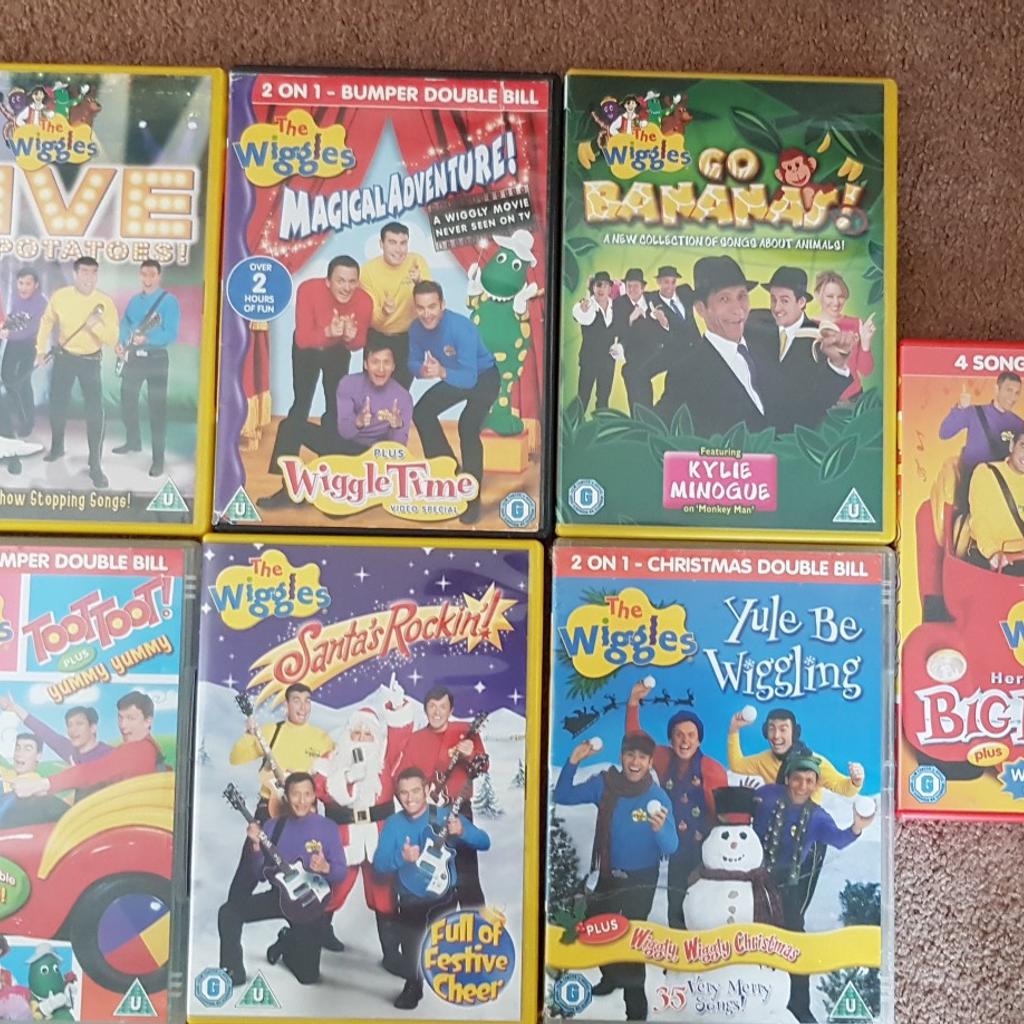 The Wiggles 7 Dvds In Me1 Rochester For £5.00 For Sale 