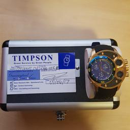 This is a prestigious and wrist watch for those who knows the value and worth. Authentic offshore commando wrist watch, used for a month, comes with case and lifetime battery certificate as seen on the picture. Priced for quick sale.