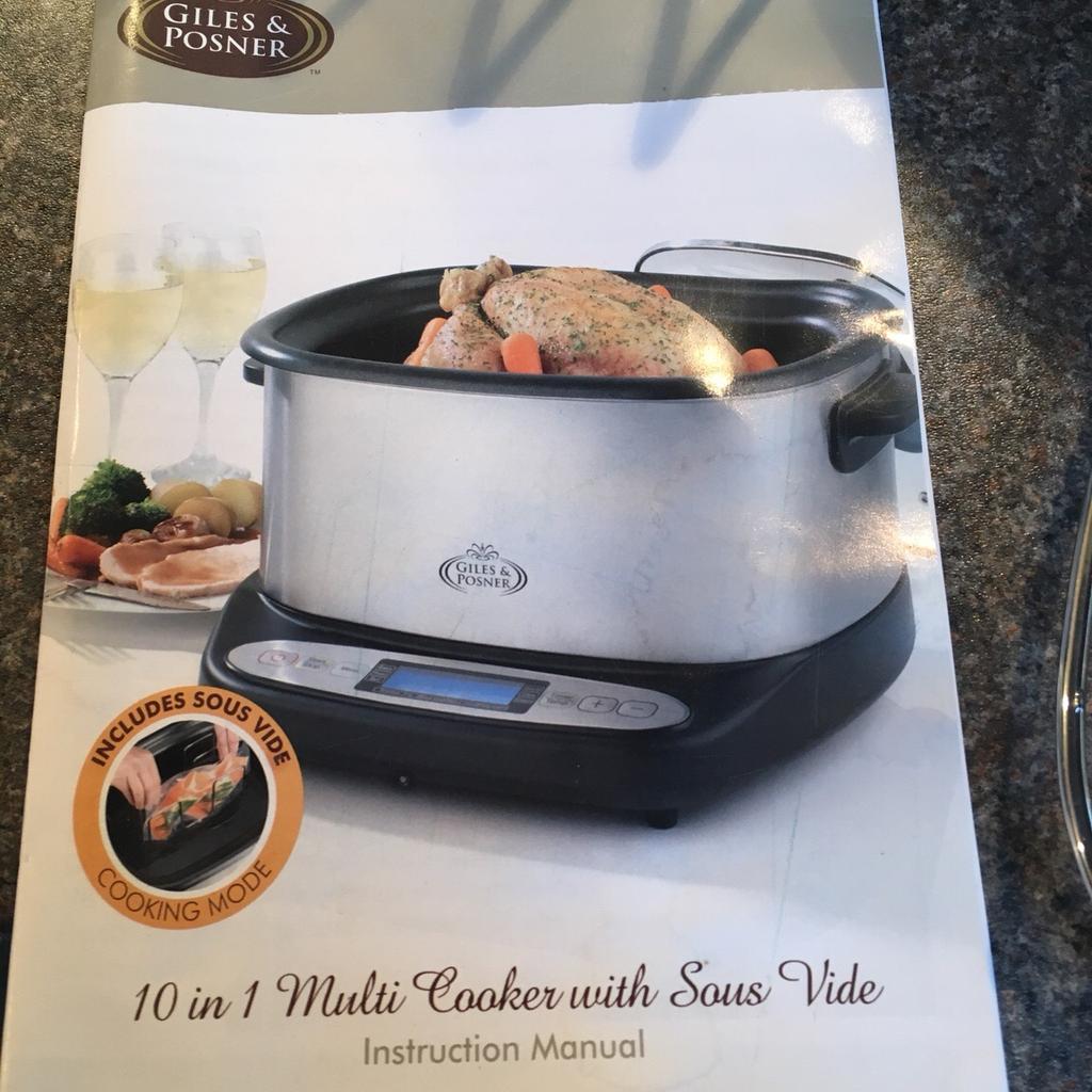 Giles and cheap posner multi cooker