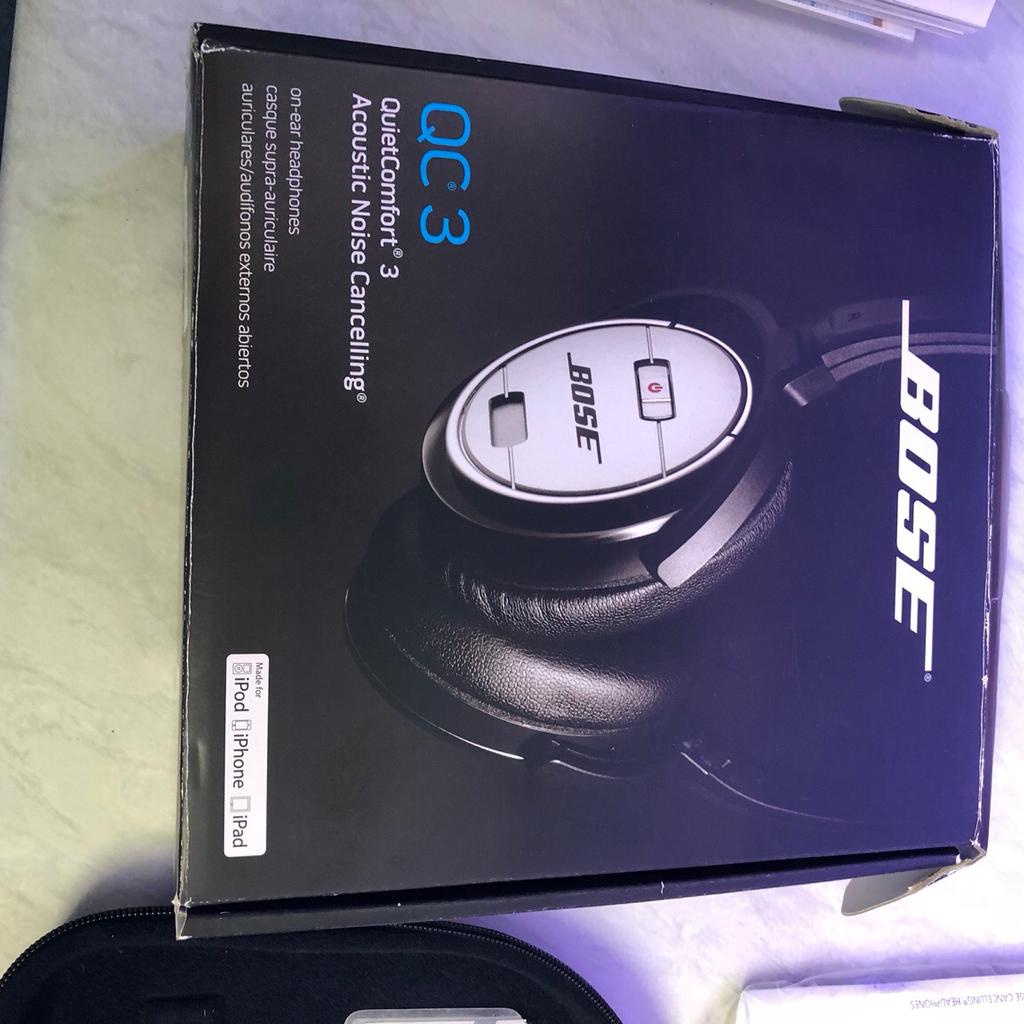 Bose QC3 wired headphones in BH22 Dorset für 50,00 £ zum Verkauf ...
