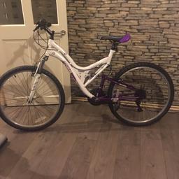 Brand new bike bought for daughter only took out on front n it’s too big for her paid £300 I want £130 first to see will buy immaculate condition
