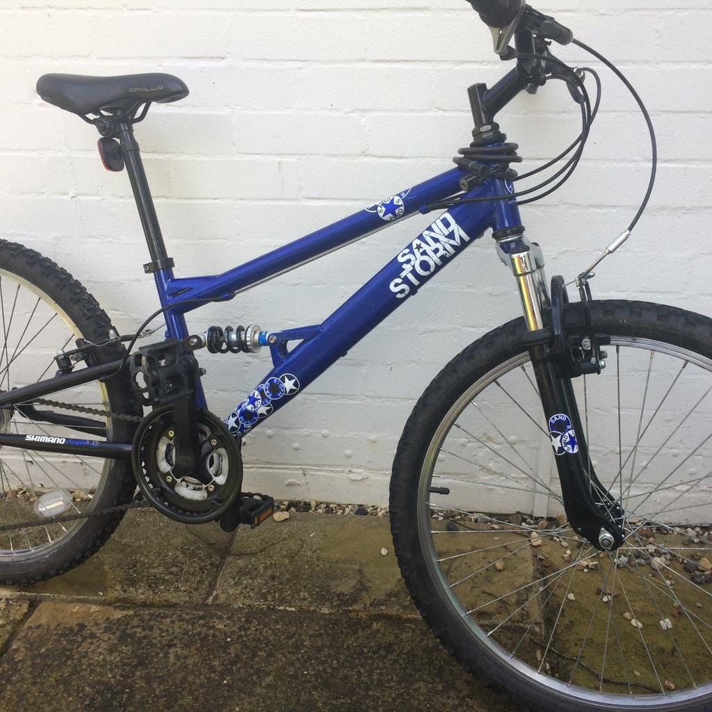 Boys Apollo Sandstorm Mountain Bike 24