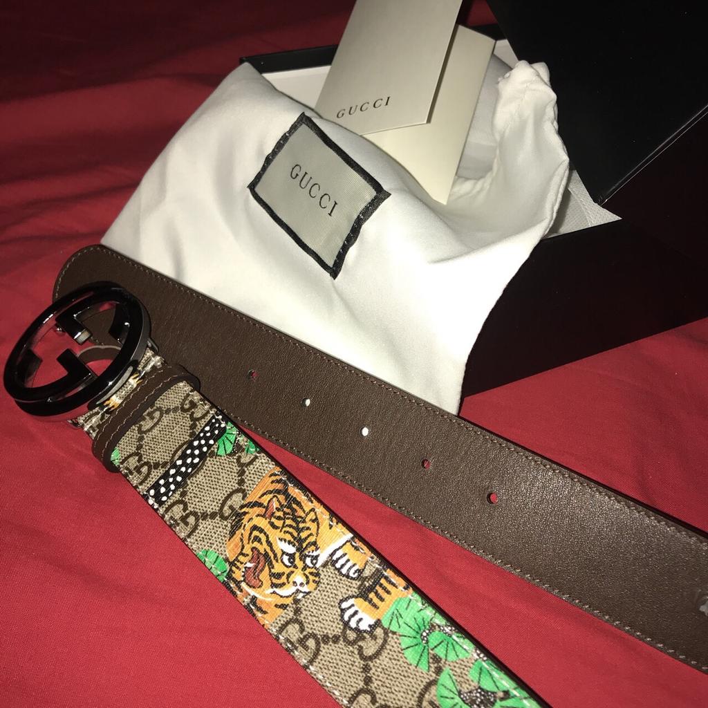 Bengal tiger gucci outlet belt