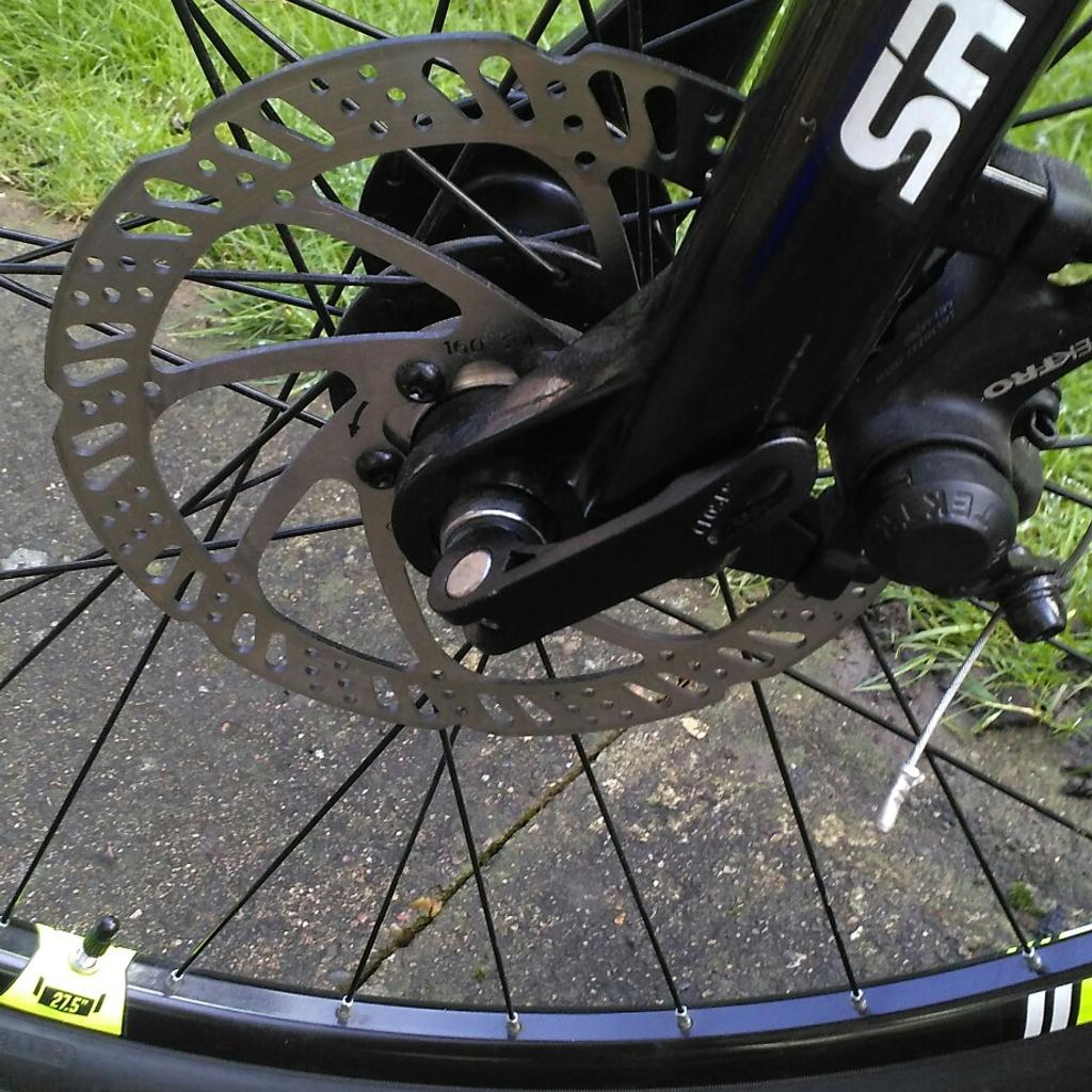 upgrading bike to disc brakes