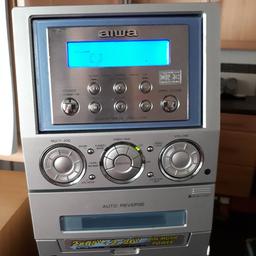 CD radio and tape with speaker's good sound.. fully working