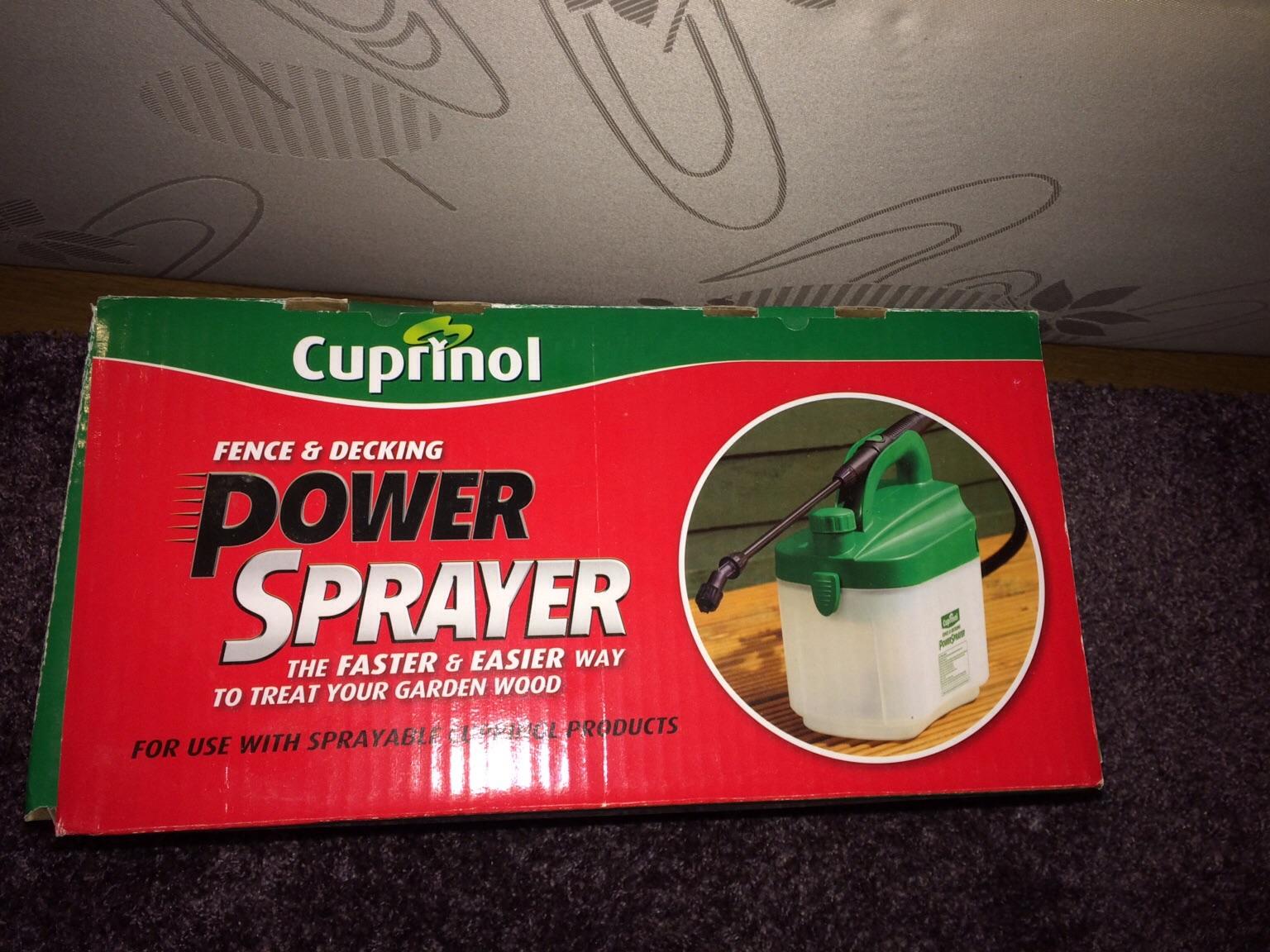 BNIB Battery Powered Cuprinol Power Sprayer in SO19 Southampton für 15