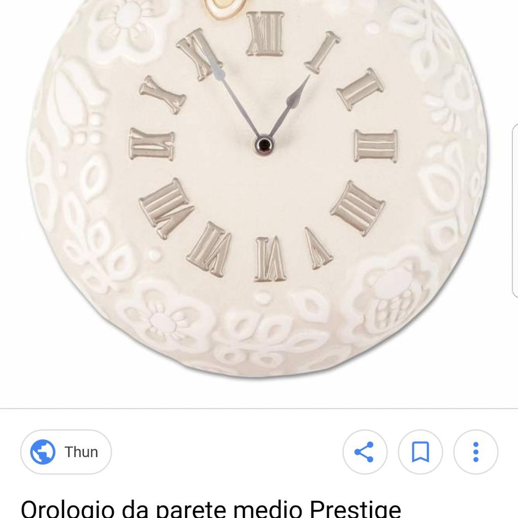 Thun - orologio da parete medio prestige