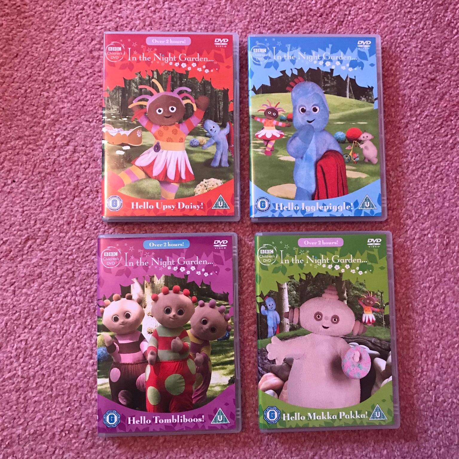 4 Disc In The Night Garden DVD Collection in B60 Bromsgrove for £6.00 ...
