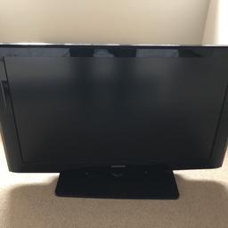Samsung plasma television - 40 Inch.  Good working order but I can’t find the remote control. There are controls on the top of the television to switch on, change the channel and volume