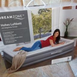 Nagelneues Luftbett von Dreamzone in 5 min Fertig aufgepumpt war ein Fehlkauf daher noch Verpackt !!!

Rechnung liegt vor
3 jahre Garantie laut Verkäufer

40€ VB