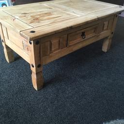 Corona table selling due to moving....needs a little tlc varnish or upcycle?