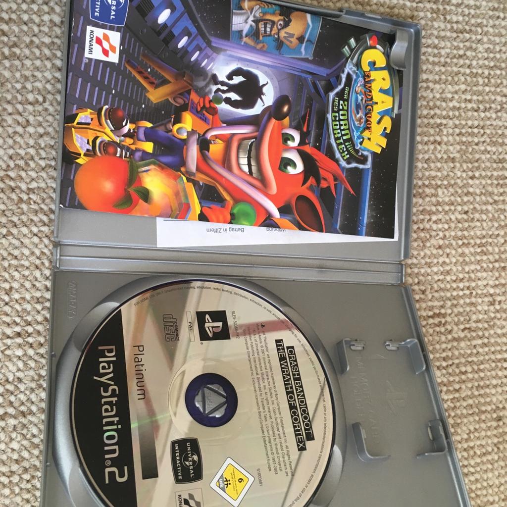 PS2 Spiel Crash Bandicoot in 49179 Ostercappeln für gratis zum Verkauf