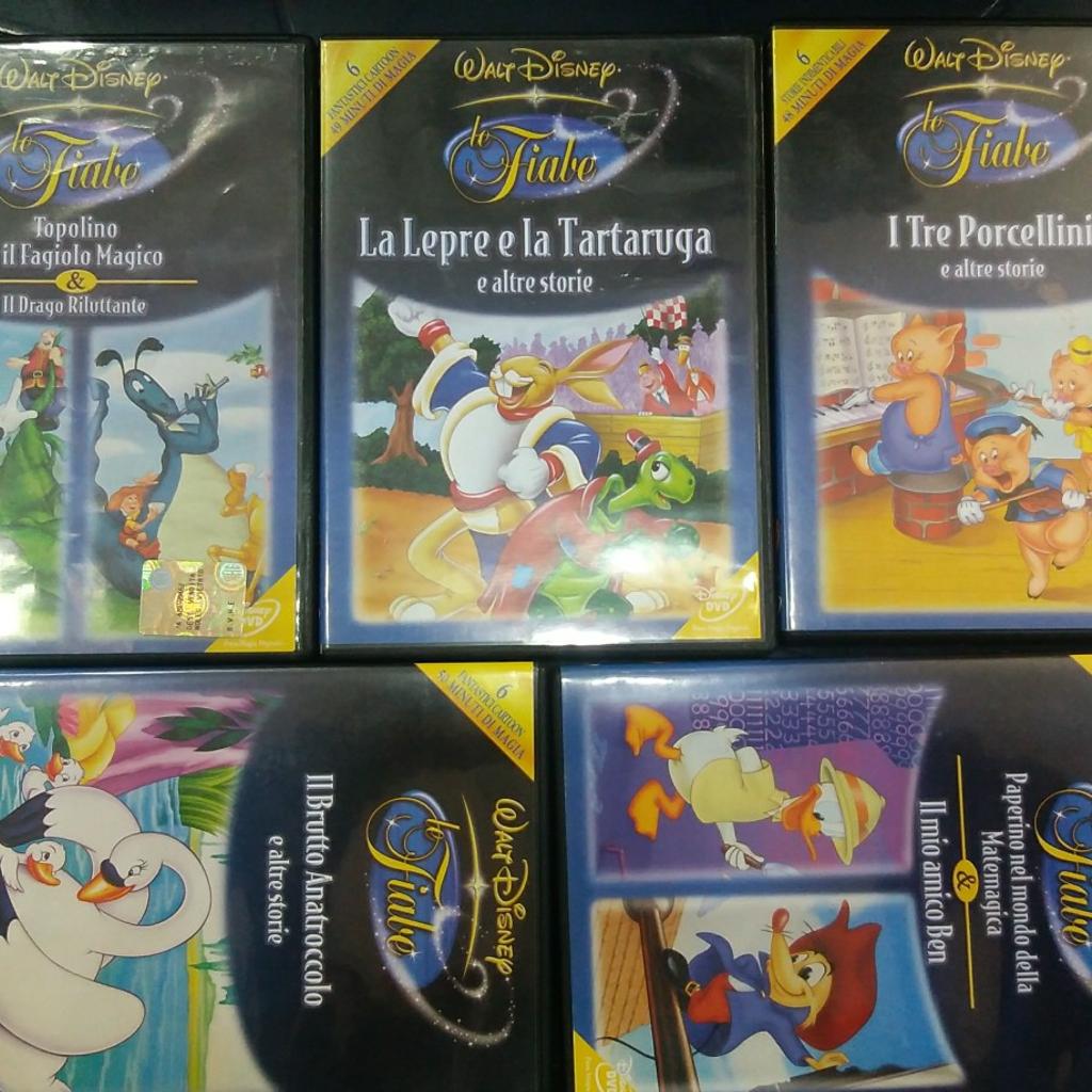 Dvd Walt Disney le fiabe in 00182 Roma for €4.00 for sale