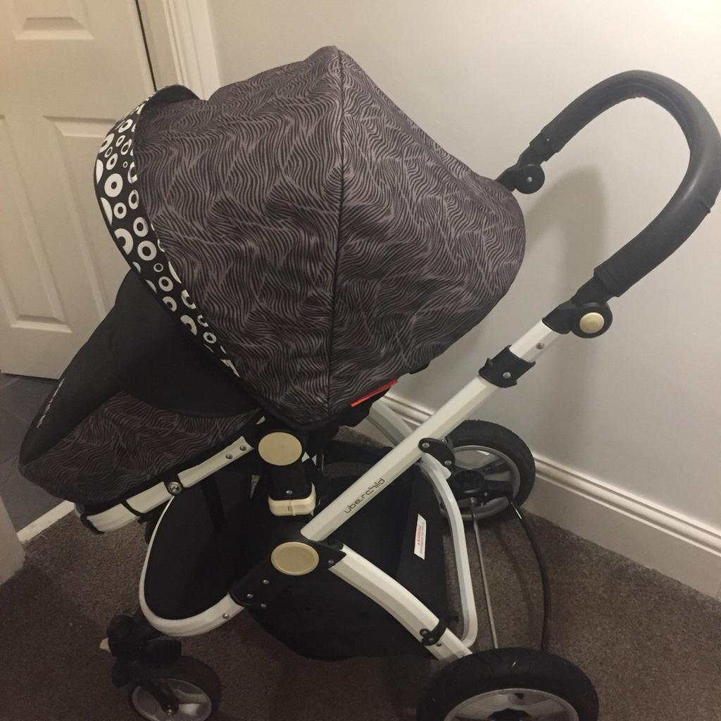 Uberchild 3 outlet in 1 pram