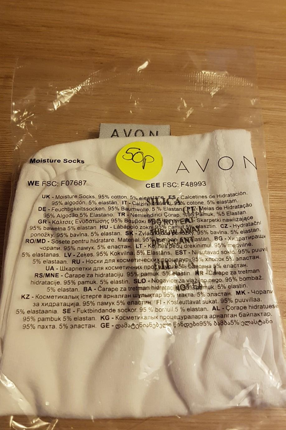 Avon moisture socks in TS21 Carlton für 0,50 £ zum Verkauf Shpock DE