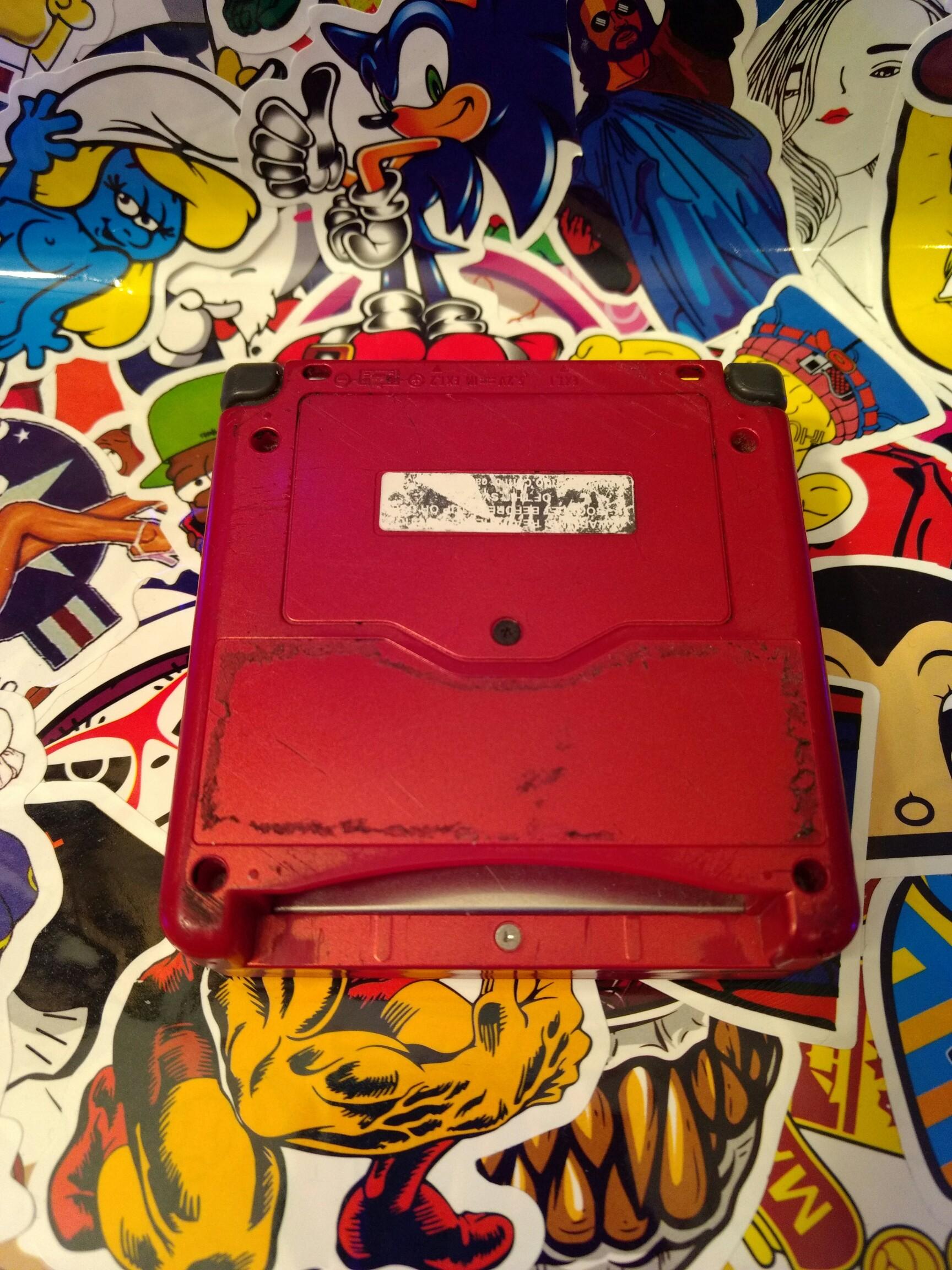 Gameboy Advance SP AGS-101 fire red in 68169 Mannheim für 1,00 € zum ...