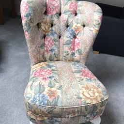 Very nice arm chair could do with a new upholstery very robust. Still has a long life left