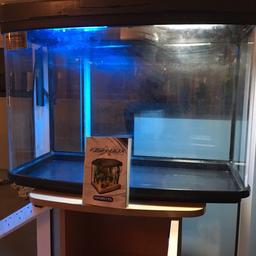 Fish Box tank 64 litre and cabinet. Both in excellent condition.