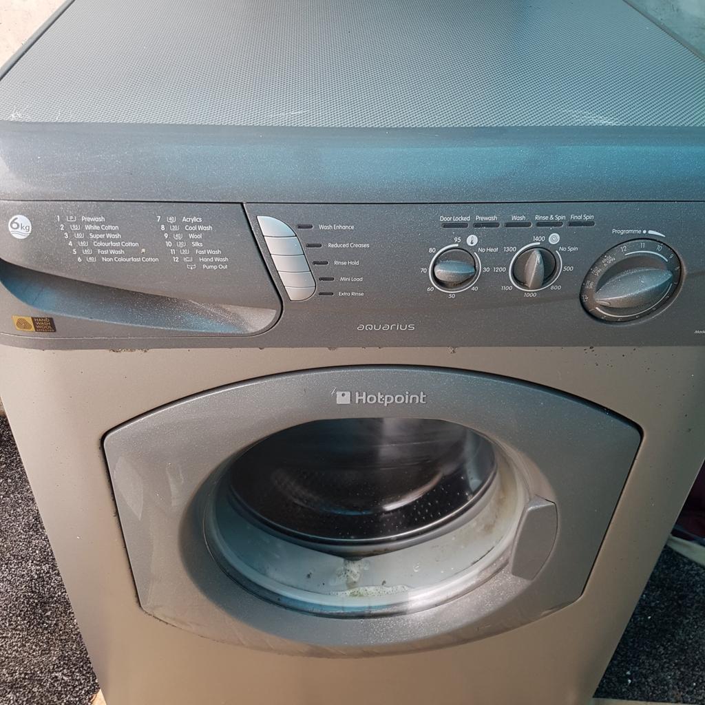 Washing hotpoint aquarius for spares in BB1 Blackburn for £15.00 for