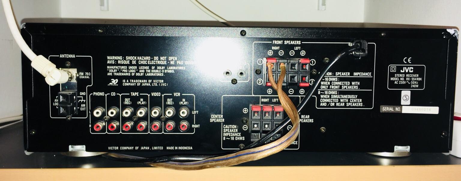 JVC RX-554R Stereo Dolby Surround Receiver in 81543 München for €45.00 ...